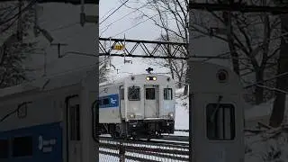 Metro-North #6425 near the NYW&B Larchmont Gardens Station