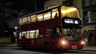Withdrawn + Fast - Metroline Volvo B9TL VW1824 pelted on the 81