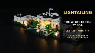 Lightailing Light Kit For Lego Architecture The White House 21054