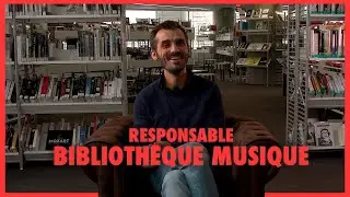 J&eacute;r&eacute;mie, responsable biblioth&egrave;que musique