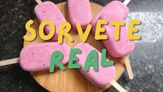 Sorvete de Frutas Vermelhas CREMOSO 🍓🍌 | Receita da Vida Real