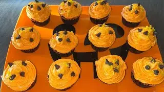 How To Make Chocolate Orange Cupcakes | Halloween Treats | Ellen’s Fall Baking Series