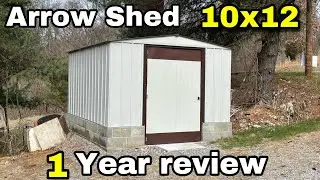 Обзор Arrow Metal Shed за 1 год
