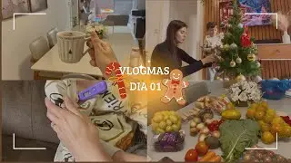 VLOGMAS 01: DECORAÇÃO DE NATAL + VINI DOENTE 🤒 + DIA DE FRUTEIRA E CORRERIA