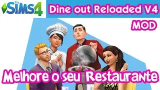 Carl's Sim Guides Lan&ccedil;a Mod Dine Out Reloaded V4 para melhorar seu Restaurante no The Sims 4