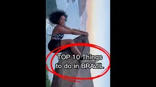 Brazil - TOP 🔟 Things To Do! 🏖️ #brazil #travelrio #lovetravel #travelawesome #buyforhernowshop