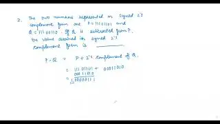 GATE Problems Number Systems