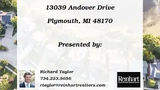 13039 Andover Drive, Plymouth, MI 48170