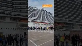 В порту Валенсия #mscseaside #valencia #spain #travel