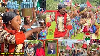 Eish This woman again. Abena Serwaa storm Kojo Antwi&rsquo;s dad&rsquo;s funeral to give gifts 2 Kojo Antwi&rsquo;s