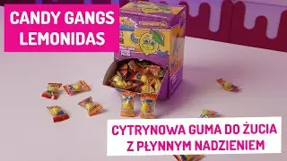 Candy Gangs Lemonidas &ndash; cytrynowa guma do żucia z orzeźwiającym twistem!