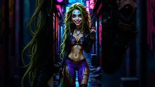 Disney x Joker #3 |PrincessAnimationAi #ai #disney #princess #fusion #joker #dc #shorts #aiart