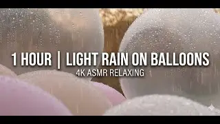 Rain Sounds for Sleep & Relaxation (Balloon ASMR)