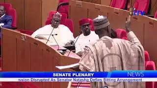 Senate Plenary: Session Disrupted As Senator Natasha Defies Sitting Arrangement