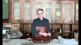 Floto Firenze Leather Messenger Bag Tour