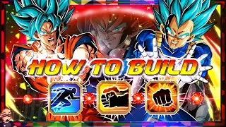 HOW TO BUILD! STR LR Blue Goku and Vegeta ➜ Vegito Blue Hidden Potential Guide DBZ: Dokkan Battle