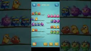 🏅BIRD SORT PUZZLE 🐦 LVL 103 🦉Gameplay Walkthrough🎮 #shorts #birdsort #birdsortpuzzle #walkthrough