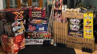 My July 4th 2025 Fireworks Stash *ALL BANGERSSS 🔥🔥* #pyrotechnics #fireworks #salute #pyro