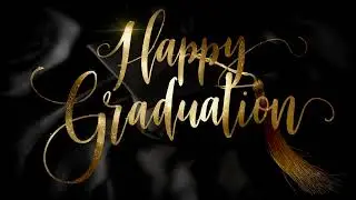 Happy Graduation Animated Screensaver TV Art No Sound