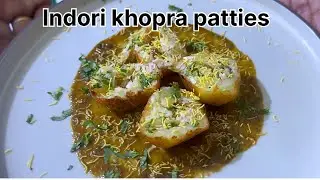 Indore&rsquo;s Famous Vijay Chat House&rsquo;s Khopra Patties Recipe At Home #chefshivam #Thechefstable chappan 