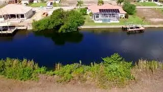 Exceptional triple lot on 120&rsquo; Wide Gulf Access Canal