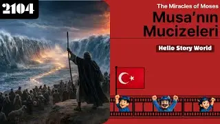 🇹🇷 Musa'nın Mucizeleri (The Miracles of Moses) | İncil Hik&acirc;yesi (Bible Story) | Turkish, 2104-T1