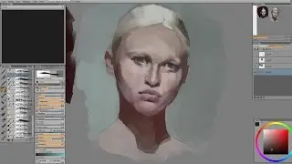 [LIVE STREAM] Fashion Model Head Sketching 1/2
