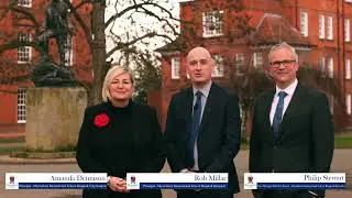 Principals Visit at Shrewsbury School UK