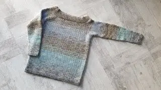 Anleitung: Flechten - Pullover häkeln Teil 1/2