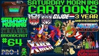 🔴 Saturday Morning Cartoons | SSM 3 YEAR ANNIVERSARY! | #64 📺🎥⚔🪖🐉#saturdaymorningcartoons #cartoon
