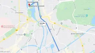 Radtour: Sierichstra&szlig;e, Bebelallee, Meenkwiese