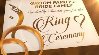 Ring Ceremony Invitation Video 2026 | Engagement Invitation Video | VG-739