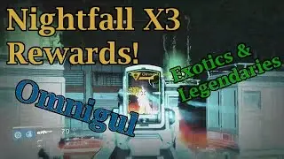 Destiny Nightfall Rewards - March 17 - Exotic & Legendary Gear!