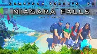 Downtown Toronto to Niagara Falls Ontario | Mega Bus | Canada day | Toronto trip Day 1 pt 2