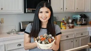 How to Make Clams with Basil Leaves - Ngeu Xao La Que