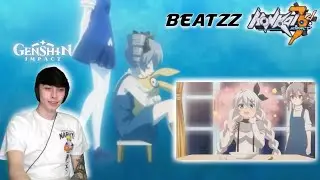 Genshin Impact Player Reacts To Cooking with Valkyries S1E1 Reaction - Honkai Impact 3rd
