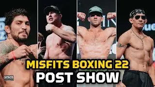 Misfits Boxing 22 LIVE Results & Reaction | Till Destroys Rockhold, Ferguson & Danis Win