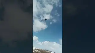 Boeing777-3M0(ER) вылетает из аэропорта им. Невельского