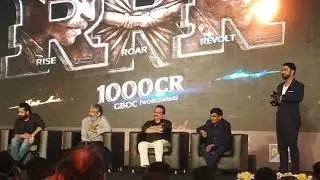 PRESS MEET: RRR Success Party I SS Rajamouli I Ram Charan I Jr. NTR I Dr. Jayantilal Gada