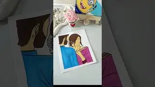 Bold colors, deeper love🎨#art#asthetic#drawing#couple#artist#shorts#trending#viral#love#trendingsong