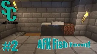 How to build an AFK Fish Farm! | SCUTTER SMP #2 | Minecraft