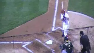 Anaheim Angels Baseball Kendry Morales Home Run #1 vs Oakland A'S