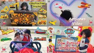 1 Hour Toys Unboxing and Testing Kids Video | Superkids Ghanem and Amina and Hidden Surprise Toys||