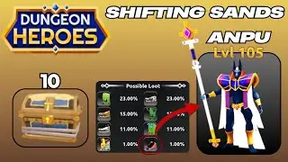 SHIFTING SANDS UPDATE AND ANPU SHOWCASE | Dungeon Heroes