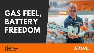 Распаковка новой бензопилы STIHL MSA 190 T