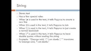 Skyrim Creation Kit Scripting Series: Papyrus Tutorials - Variables Part 1 - Variable Basics