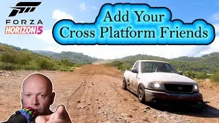 Forza Horizon 5 ● How To Add Cross Platform Friends Between Xbox & PS5 & PC