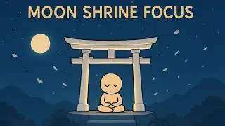 4 HOURS 🌙 MOON SHRINE FOCUS &ndash; 30/5 Pomodoro LoFi with Mr. Tiny under Sacred Light