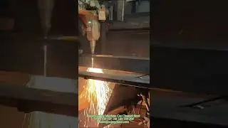 High power laser cutting machine for channel steel with fully automatic loading design