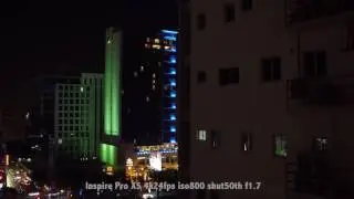 DJI Phantom 4 pro vs Inspire Pro X5 / LOW LIGHT COMPARISON
